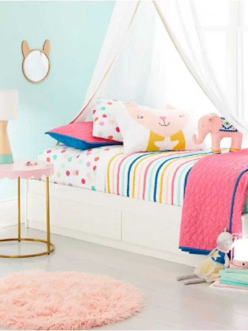 Target Pillowfort Bunny Mirror